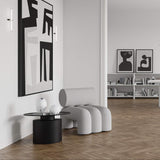 101 Copenhagen Low Pillar Table – Burned Black