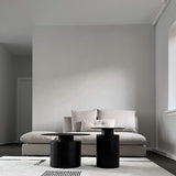 101 Copenhagen Low Pillar Table – Burned Black