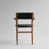 101 Copenhagen Nama Dining Armchair – Classic Brown Oak & Aniline Leather