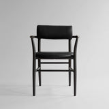 101 Copenhagen Nama Dining Armchair – Coffee Black Oak & Aniline Leather