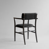 101 Copenhagen Nama Dining Armchair – Coffee Black Oak & Aniline Leather
