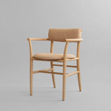 101 Copenhagen Nama Dining Armchair – Natural Oak & Nubuck Leather