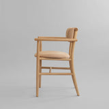 101 Copenhagen Nama Dining Armchair – Natural Oak & Nubuck Leather