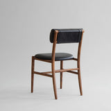101 Copenhagen Nama Dining Chair – Classic Brown Oak & Black Leather