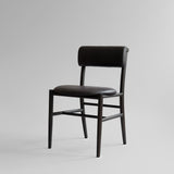101 Copenhagen Nama Dining Chair – Coffee Black Oak & Black Leather