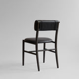 101 Copenhagen Nama Dining Chair – Coffee Black Oak & Black Leather