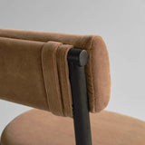 101 Copenhagen Nama Dining Chair – Coffee Black Oak & Desert Velvet
