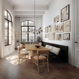 101 Copenhagen Nama Dining Chair – Natural Oak & Nubuck