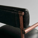 101 Copenhagen Nama Lounge Chair – Classic Brown Oak & Aniline Leather