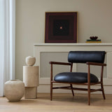 101 Copenhagen Nama Lounge Chair – Classic Brown Oak & Aniline Leather
