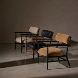 101 Copenhagen Nama Lounge Chair – Classic Brown Oak & Aniline Leather