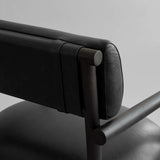 101 Copenhagen Nama Lounge Chair – Coffee Black Oak & Aniline Leather