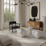 101 Copenhagen Nama Lounge Chair – Coffee Black Oak & Aniline Leather