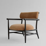 101 Copenhagen Nama Lounge Chair – Coffee Black Oak & Desert Velvet