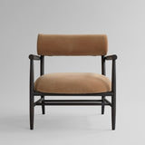 101 Copenhagen Nama Lounge Chair – Coffee Black Oak & Desert Velvet