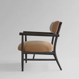 101 Copenhagen Nama Lounge Chair – Coffee Black Oak & Desert Velvet