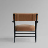 101 Copenhagen Nama Lounge Chair – Coffee Black Oak & Desert Velvet