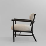 101 Copenhagen Nama Lounge Chair – Coffee Black Oak & Linen