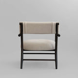 101 Copenhagen Nama Lounge Chair – Coffee Black Oak & Linen