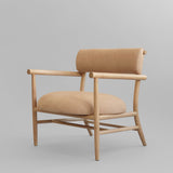101 Copenhagen Nama Lounge Chair – Natural Oak & Nubuck Leather