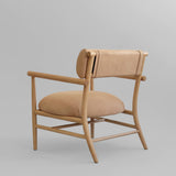 101 Copenhagen Nama Lounge Chair – Natural Oak & Nubuck Leather