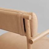 101 Copenhagen Nama Lounge Chair – Natural Oak & Nubuck Leather