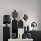 101 Copenhagen Sphere Vase Bubl - Hexa - Dark Grey
