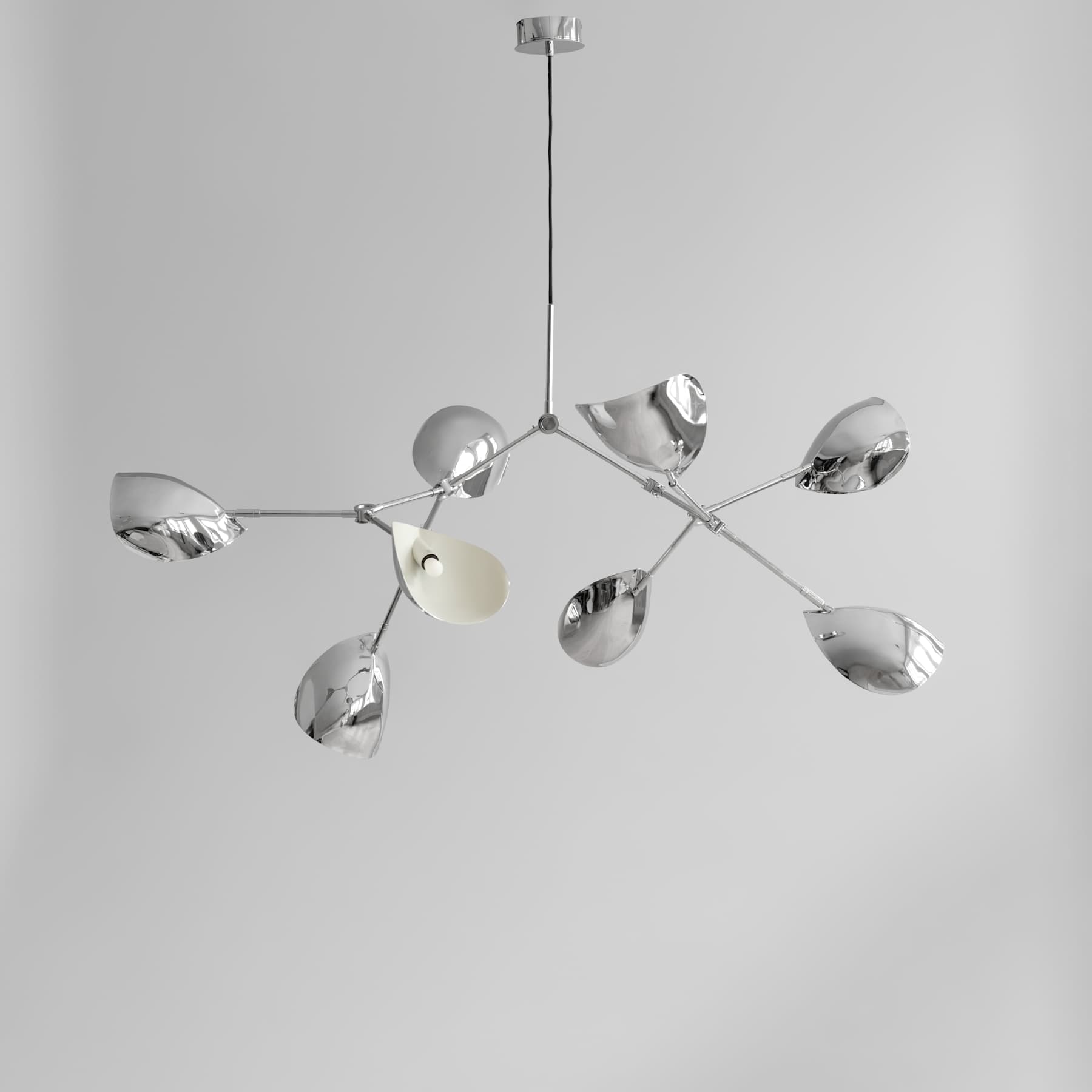 101 Copenhagen Stingray Chandelier – Chrome