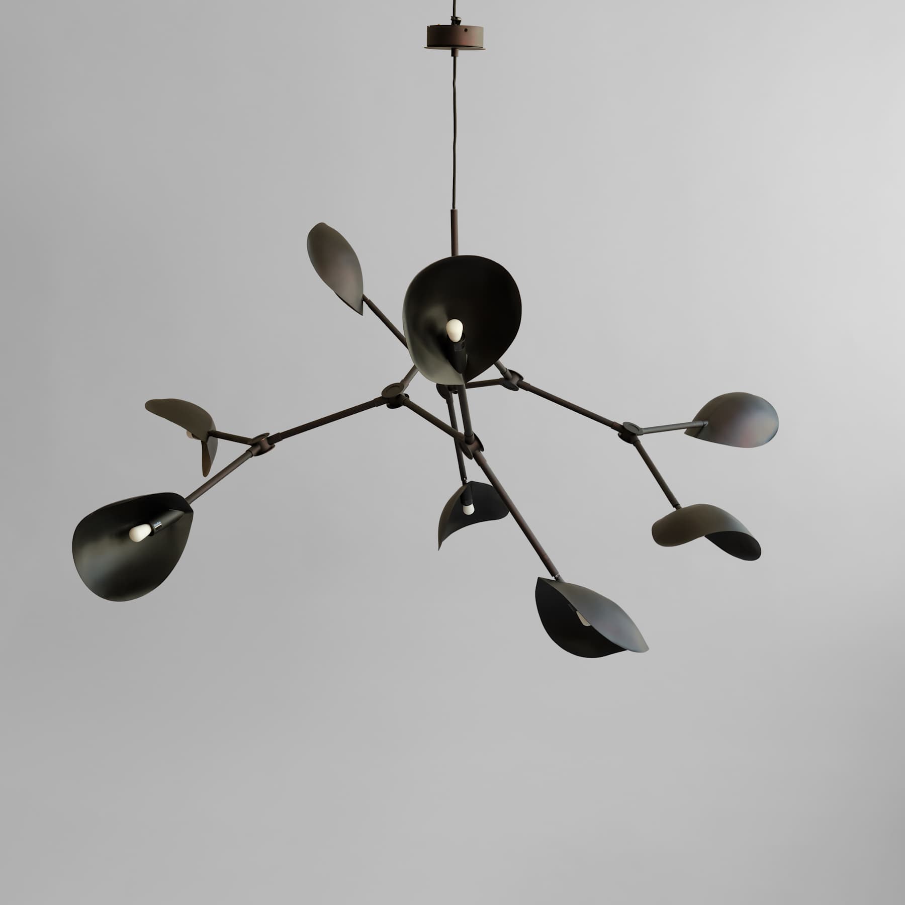 101 Copenhagen Stingray Chandelier – Grande – Burned Black