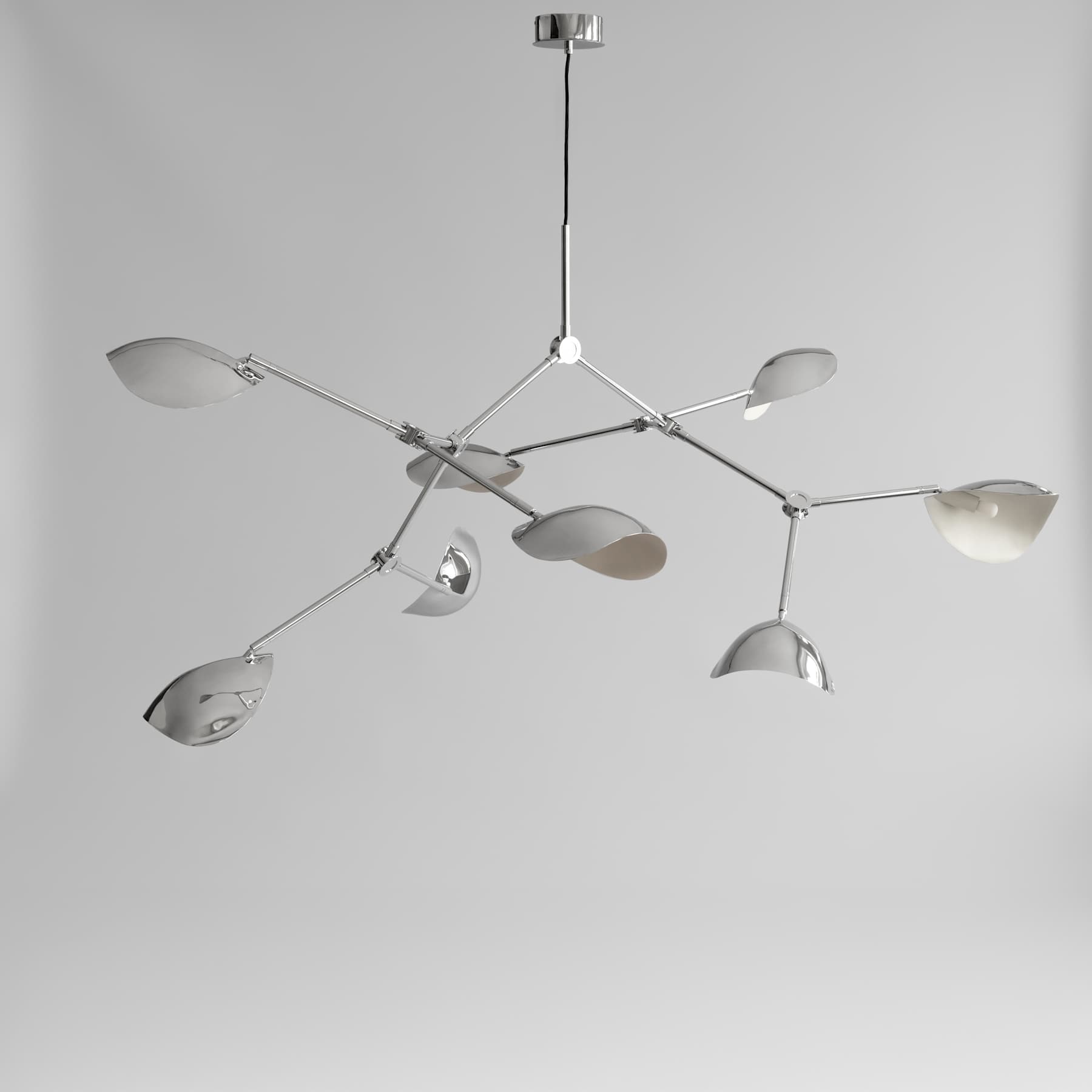 101 Copenhagen Stingray Chandelier – Grande – Chrome