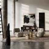 101 Copenhagen Tall Pillar Table – Brass