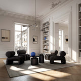 101 Copenhagen Tall Pillar Table – Burned Black