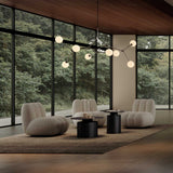 101 Copenhagen Tall Pillar Table – Burned Black