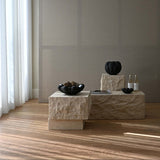 101 Copenhagen Temple Tall Coffee Table – Limestone
