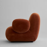 101 Copenhagen Toe Armchair – Rust