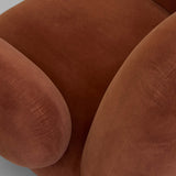 101 Copenhagen Toe Armchair – Rust