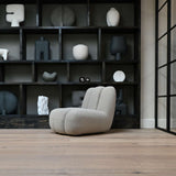 101 Copenhagen Toe Chair - Smoked Sand Boucle