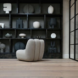 101 Copenhagen Toe Chair - Smoked Sand Boucle