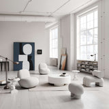 101 Copenhagen Toe Chair – Flat – Off-White Boucle