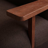 101 Copenhagen Toe Chair with Armrest – Classic Brown Oak & Dark Brown