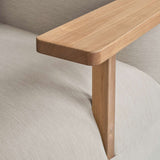 101 Copenhagen Toe Chair with Armrest – Teak & Warm Ash