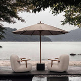 101 Copenhagen Toe Chair with Armrest – Teak & Warm Ash