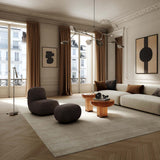 101 Copenhagen Toe Ottoman - Dark Brown