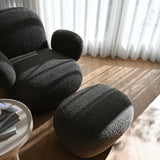 101 Copenhagen Toe Ottoman - Deep Taupe Boucle