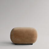 101 Copenhagen Toe Ottoman - Desert Velvet