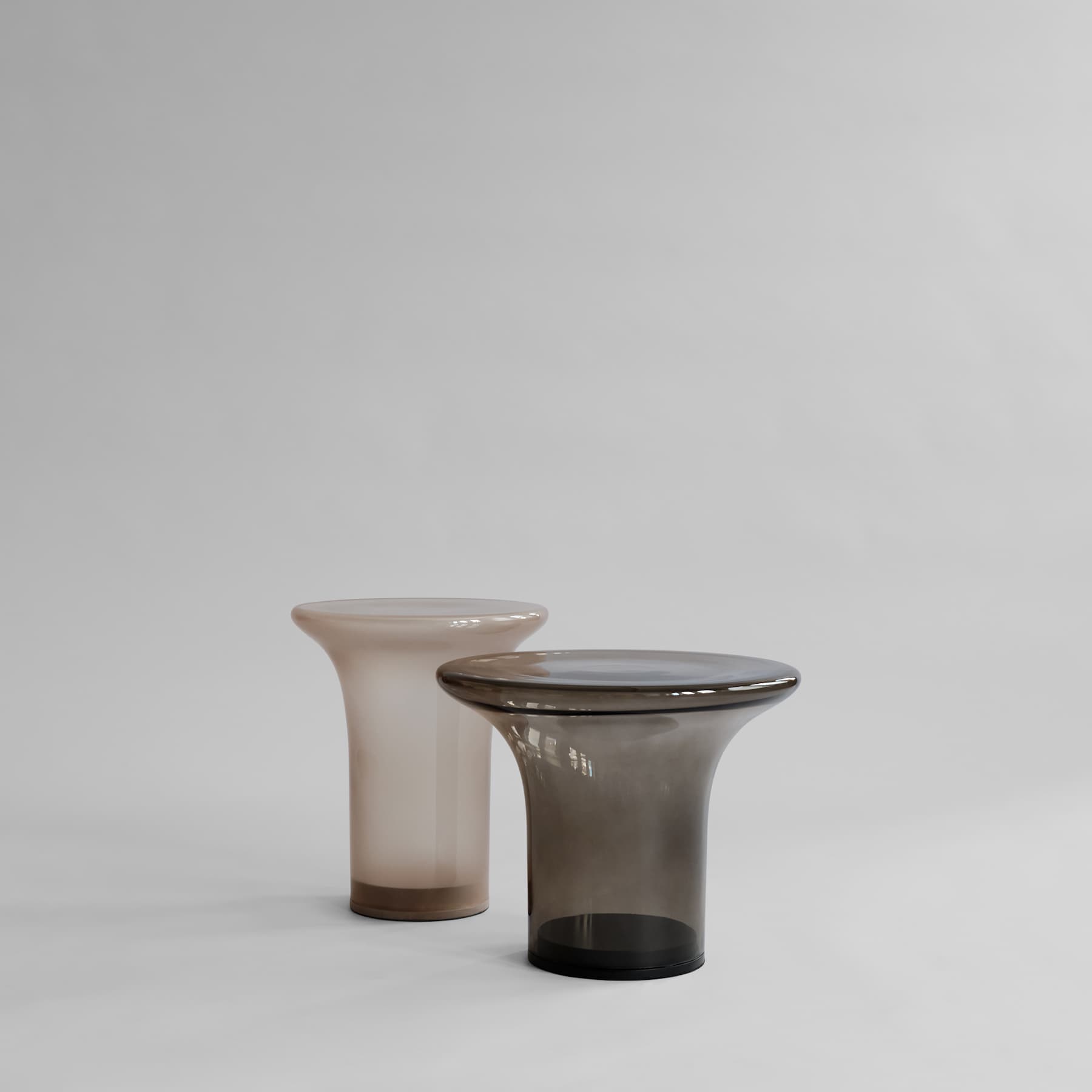 101 Copenhagen Trumpet Low Side Table – Smoked Forest