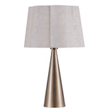 Libra Interiors Southbourne Table Lamp – Smoked Gold
