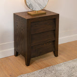 RV Astley Amato Bedside Table – Chocolate Finish
