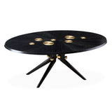 Jonathan Adler Trocadero Dining Table – Ebonised Oak