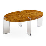 Jonathan Adler Bond Oval Coffee Table